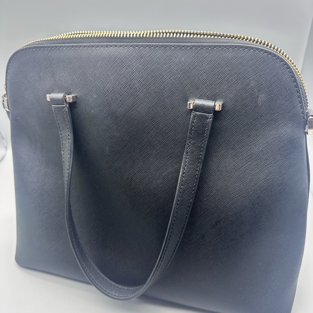 Kate Spade NY Patterson Dr black full zip satchel - Picture 2 of 14